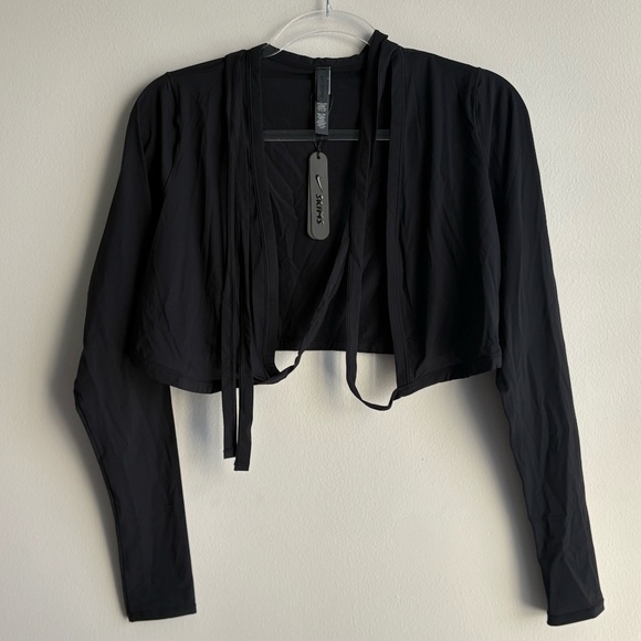NikeSKIMS - Weightless Layers Long-Sleeve Wrap Top | XL - Picture 1 of 13